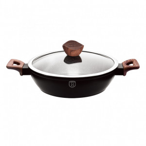 Tigaie cu capac, 28 cm, Ebony Rosewood Collection