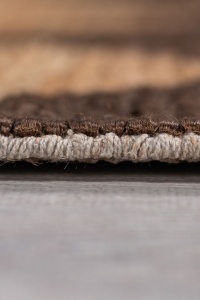 Traversa Effie Diamond Jute Maro inchis 60x230 cm, Flair Rugs - Img 3