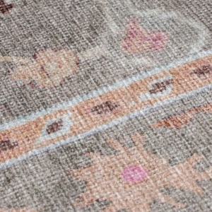 Traversa Una Floral Washable Verde 60x230 cm, Flair Rugs - Img 5