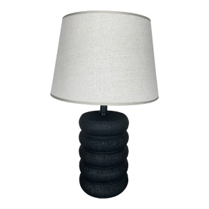 Veioza Graike Negru 26x26x37 cm