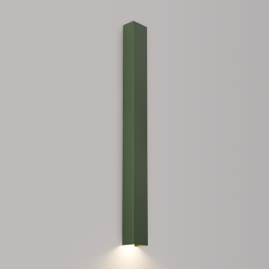 Aplica perete Freya 90 Olive 8x6x90 cm - Img 3
