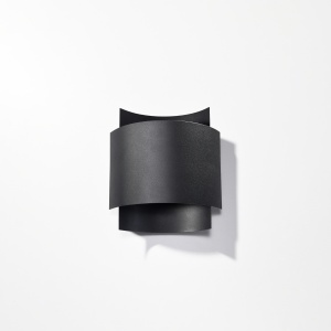 Aplica perete Impact Negru 22x11x23 cm - Img 2