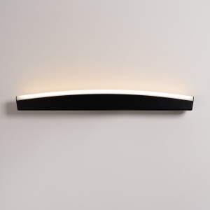 Aplica perete LED Jorun Negru 3000K 60x5.5x7 cm - Img 4
