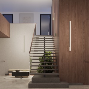 Aplica perete LED Lagom 150 Olive 3000K 4x7x151 cm - Img 11