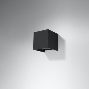 Aplica perete LED Luca Negru 3000K 10x10x10 cm - Img 2