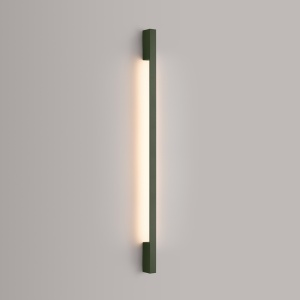 Aplica perete LED Sappo 120 Olive 3000K 4x6.5x120 cm - Img 3