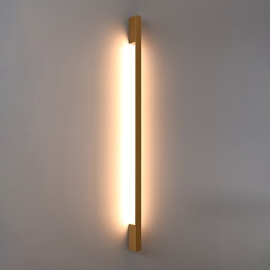 Aplica perete LED Sappo Auriu 3000K 4x6.5x150 cm - Img 3
