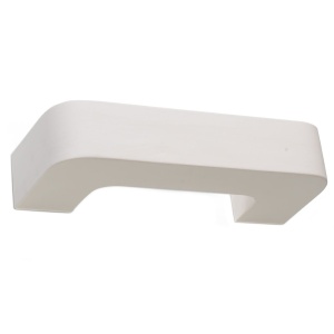 Aplica perete Magnet din ceramica Alb 36x15x7.5 cm