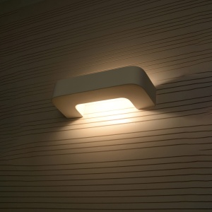 Aplica perete Magnet din ceramica Alb 36x15x7.5 cm - Img 4