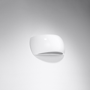 Aplica Pontius din ceramica Alb lucios 32x9x13.5 cm - Img 2