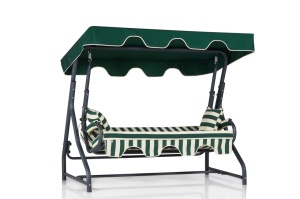 Balansoar cu 3 locuri Olea 8 Multicolor 200x165x110 cm - Img 3