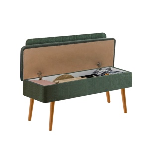 Bancheta tip scaun lat Vina Verde 90x39x40 cm - Img 3