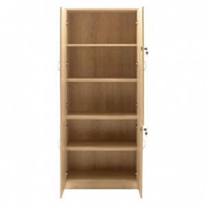 Biblioteca cu patru usi din lemn Amazon sonoma 80x40x200cm - Img 3