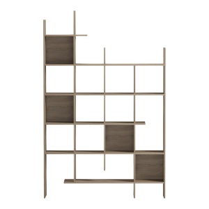 Biblioteca, Manco, Stejar, 25.5x122x188 cm - Img 3