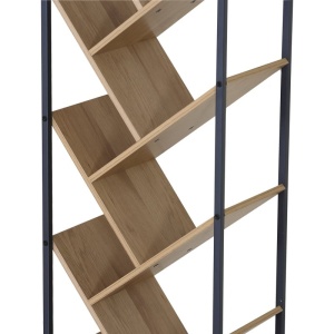 Biblioteca, Orunta, Negru, 26.5x40x150 cm - Img 4