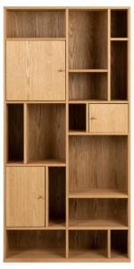 Biblioteca Rangoon, Natural, 180x90x30 cm - Img 6