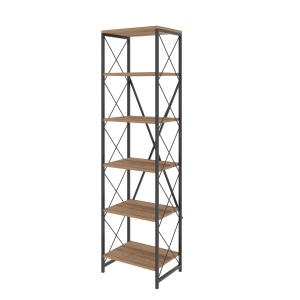 Bibliotecă Suadiye Natural 50x180x30 cm - Img 2