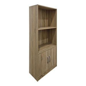 Biblioteca, Tekaro, Stejar, 30x60x120 cm - Img 2