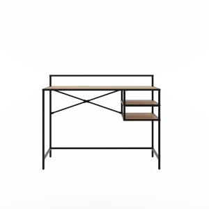 Birou ALTINO, Negru, 57x88x110 cm - Img 2