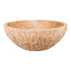 Bol decorativ Feldo, Natural, 30x30x10 cm