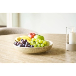 Bol pentru servire Viola, Bej, 27x27x5.8 cm - Img 3
