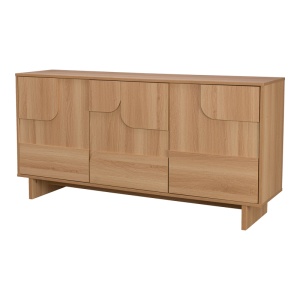 Bufet Jenfia, Natural, 155x75.5x39 cm - Img 2