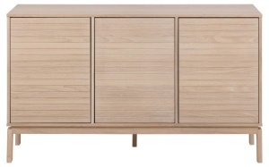 Bufet Linley, Alb, 80x135.4x40 cm - Img 5