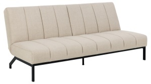 Canapea extensibila Caix, Bej, 87x198x95 cm - Img 6