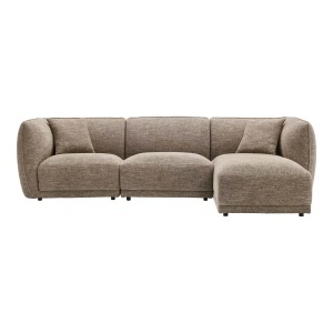 Canapea lounge Noor, Maro, 94x166x276x75 cm - Img 2