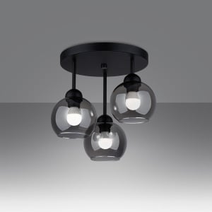 Candelabru Alino Negru 35x35x35 cm - Img 3