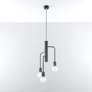 Candelabru Duomo Negru 25x25x100 cm - Img 2