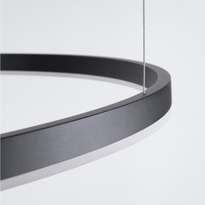Candelabru LED Oda Negru 3000K 80x80x120 cm - Img 4