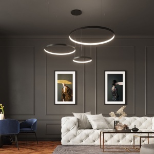 Candelabru LED Rio Negru 4000K 55x55x150 cm - Img 15