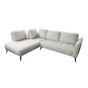 Coltar dreapta Belanza, Bej, 213x265x90 cm - Img 3