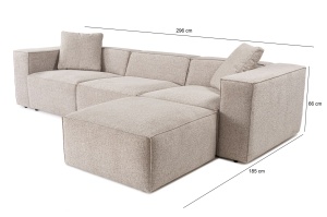 Coltar Lora Maro 303x193x65 cm - Img 12