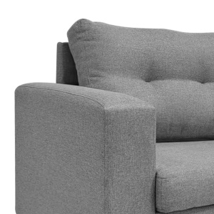 Coltar reversibil Maneli Pako World Antracit 196x138x82 cm - Img 6