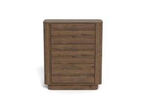 Comoda Atmore, Gri, 107x90x40 cm - Img 3