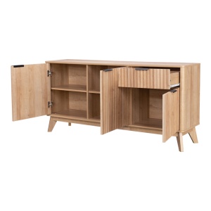 Comoda Hamea Natural 150x39.5x73 cm - Img 4