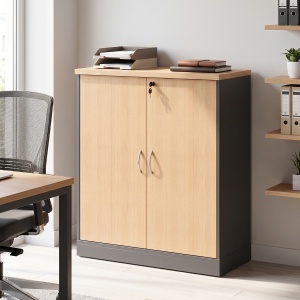 Comoda joasa Fesialo, Antracit, 80x41x80 cm