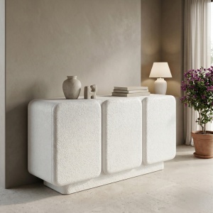 Comoda, Kooldio, Pako, Alb 120x37.5x69 cm