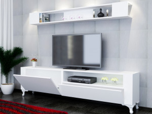 Comoda TV Kar - Alb - Img 3
