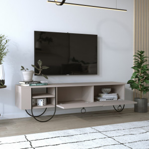 Comoda TV Norfolk Tv Stand - Light Mocha - Img 2