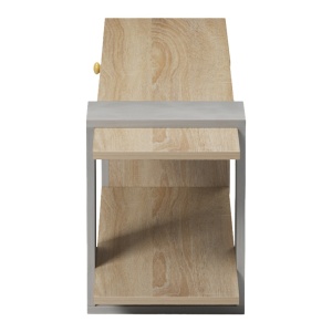 Comoda TV Standi Pako World Gri 120x25x36.8 cm - Img 5