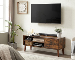 Comoda TV, Vasagle, Maro, 120x40x49 cm - Img 3