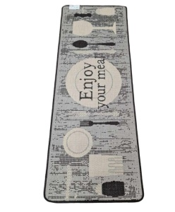 Covor bucatarie, Flex, Gri, 75x200 cm, Delta 19058-08 - Img 2