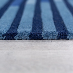 Covor Conway Retro Shaped Albastru inchis 150x240 cm, Flair Rugs - Img 3