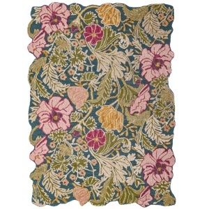 Covor Daphne Shaped Floral Multicolor 160x230 cm - Img 5