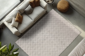 Covor Diamond Cut Gri 80x150 cm - Img 4