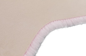 Covor Forma animal, Soft, Roz, 50x80 cm, Delta LOP 020 - Img 2