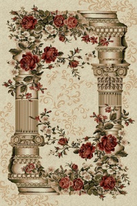 Covor, Lotos, Crem, 150x230 cm, Delta Coloane 532